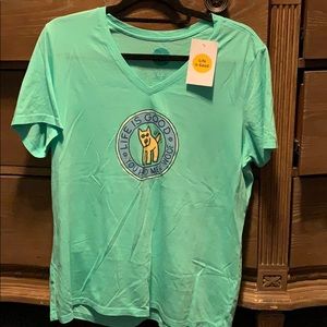 Woman’s size L NWT life is good T-shirt